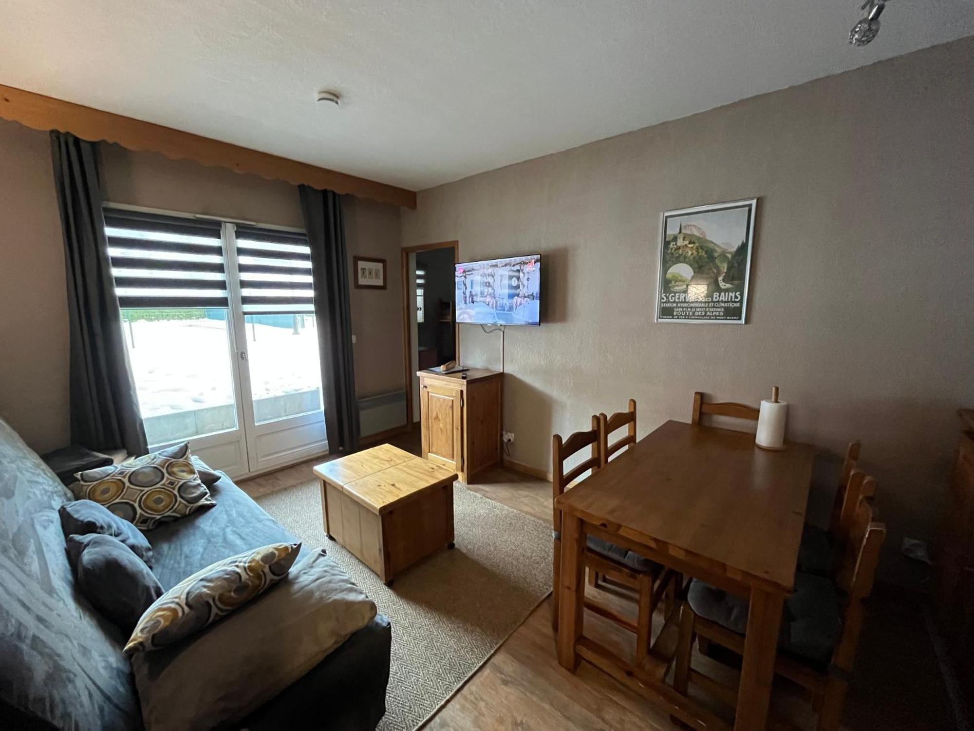 Appartement T2+Cabine Independante Au Depart Des Telecabines Saint-Gervais/Bettex/Mont D'Arbois ภายนอก รูปภาพ