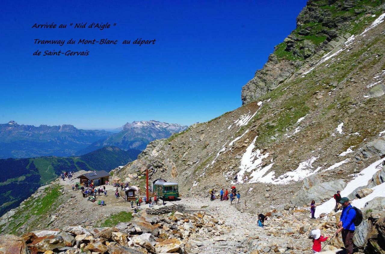 Appartement T2+Cabine Independante Au Depart Des Telecabines Saint-Gervais/Bettex/Mont D'Arbois ภายนอก รูปภาพ