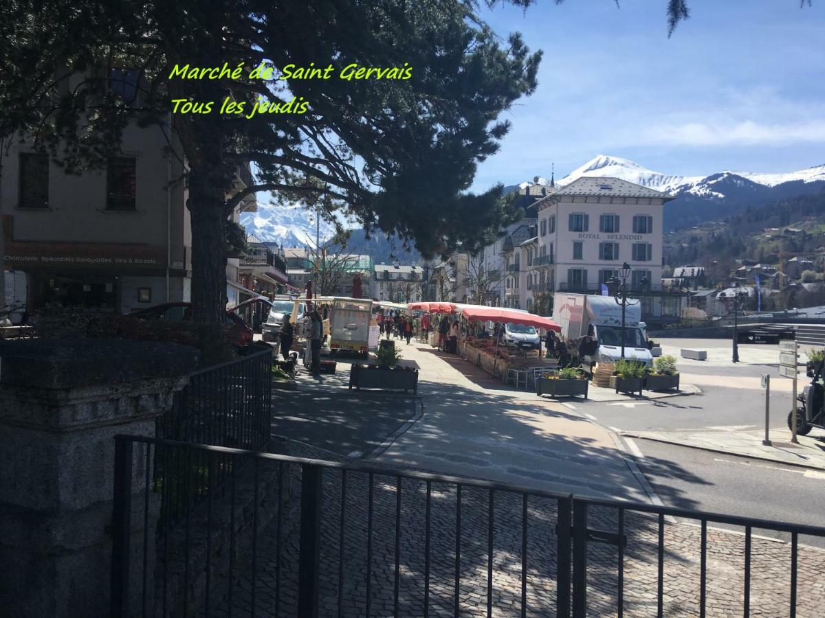 Appartement T2+Cabine Independante Au Depart Des Telecabines Saint-Gervais/Bettex/Mont D'Arbois ภายนอก รูปภาพ